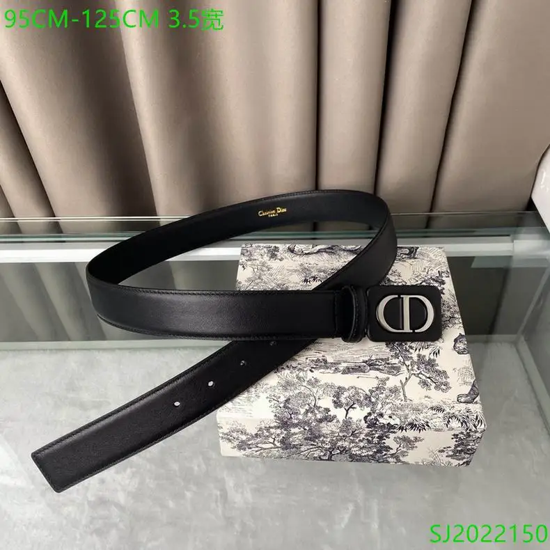 Dior belt 35mmX95-125cm 7D10